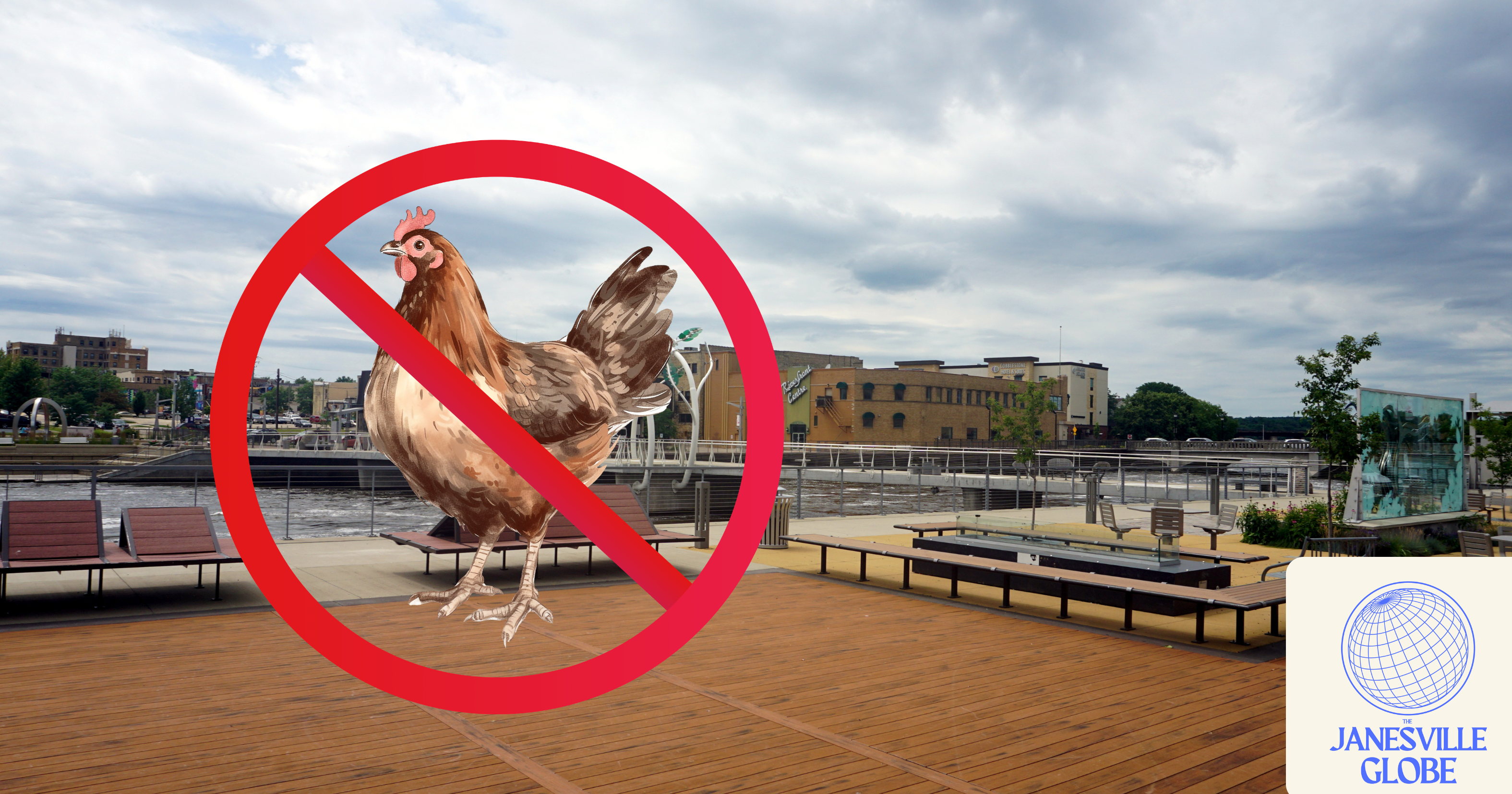 Janesville rated “Worst Place to Live if You’re a Chicken”